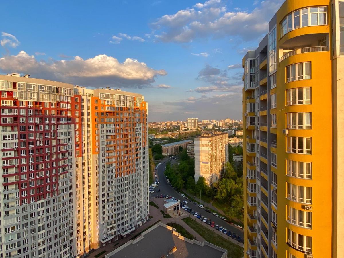Затишна І Тепла Квартира, Метро Лівобережна, Мвц, Інститут Серця Kiev Buitenkant foto